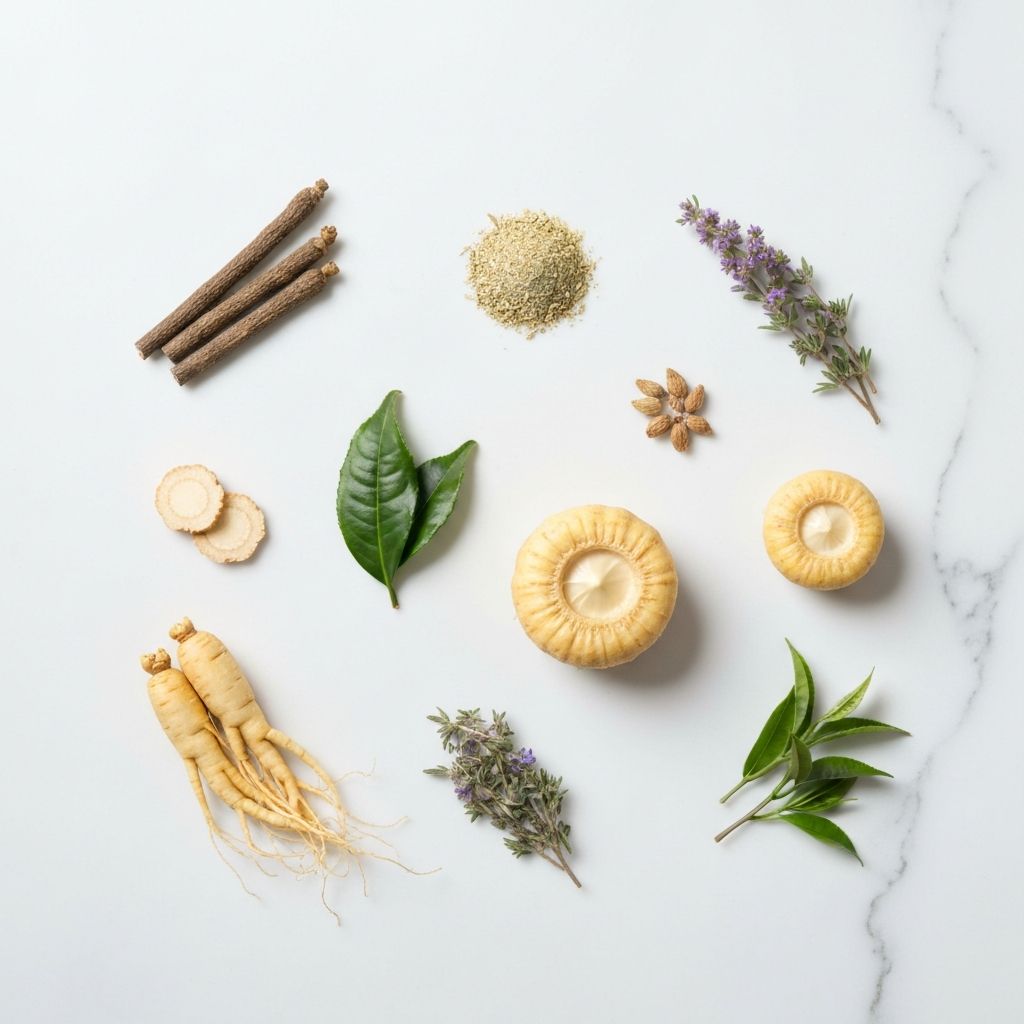 Natürliche pflanzliche Inhaltsstoffe